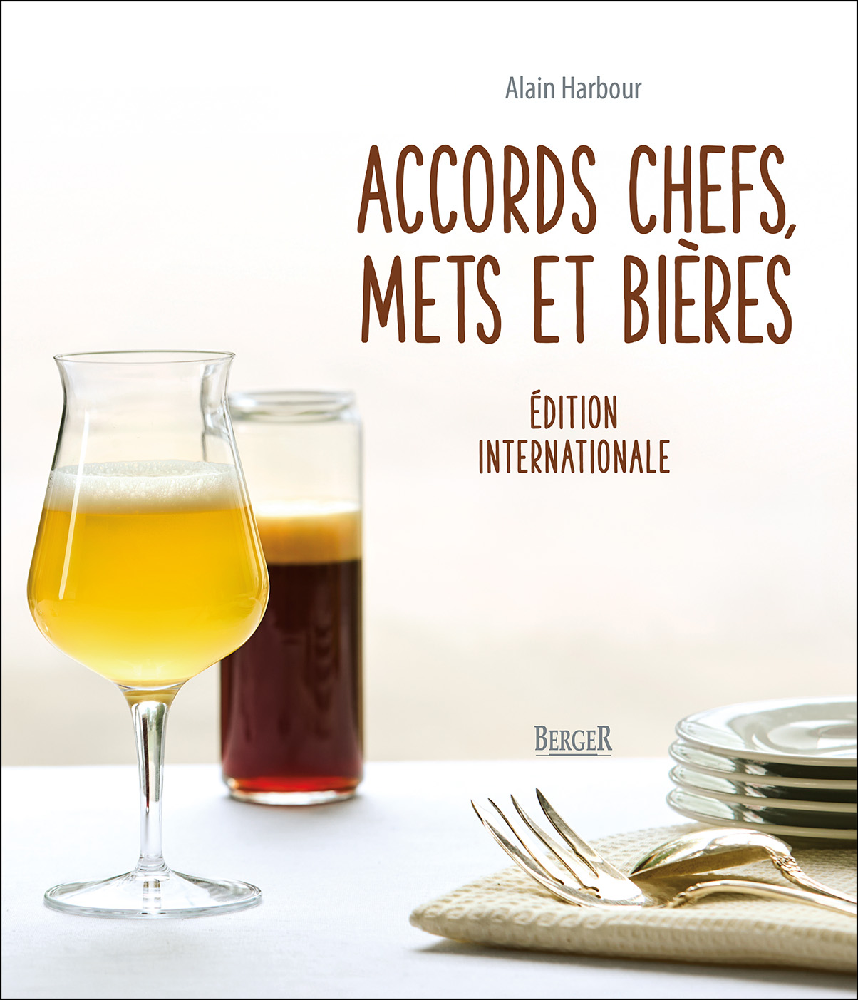 Couverture du livre Accords mets et bières par Alain Harbour